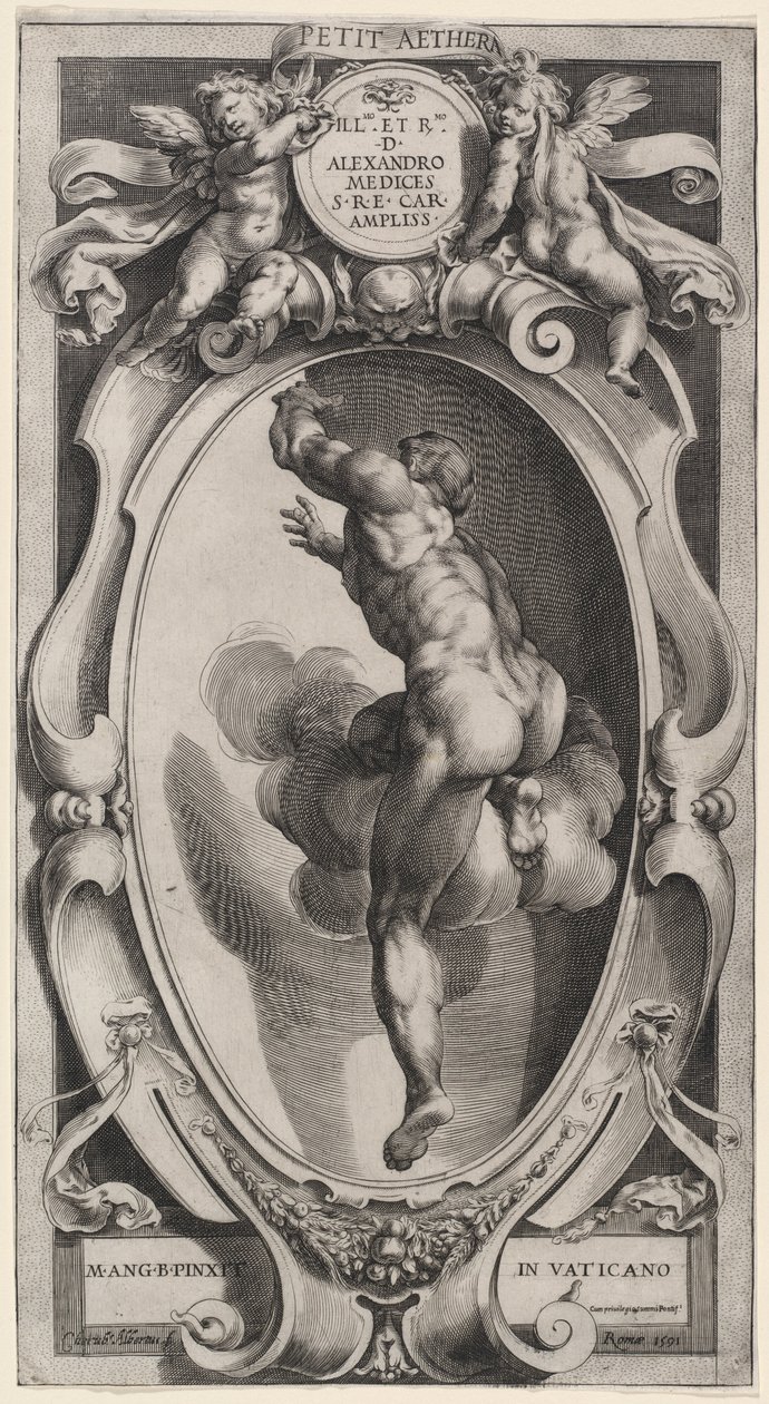 Kutsanmış Bir Ruh, 1591. by Cherubino Alberti