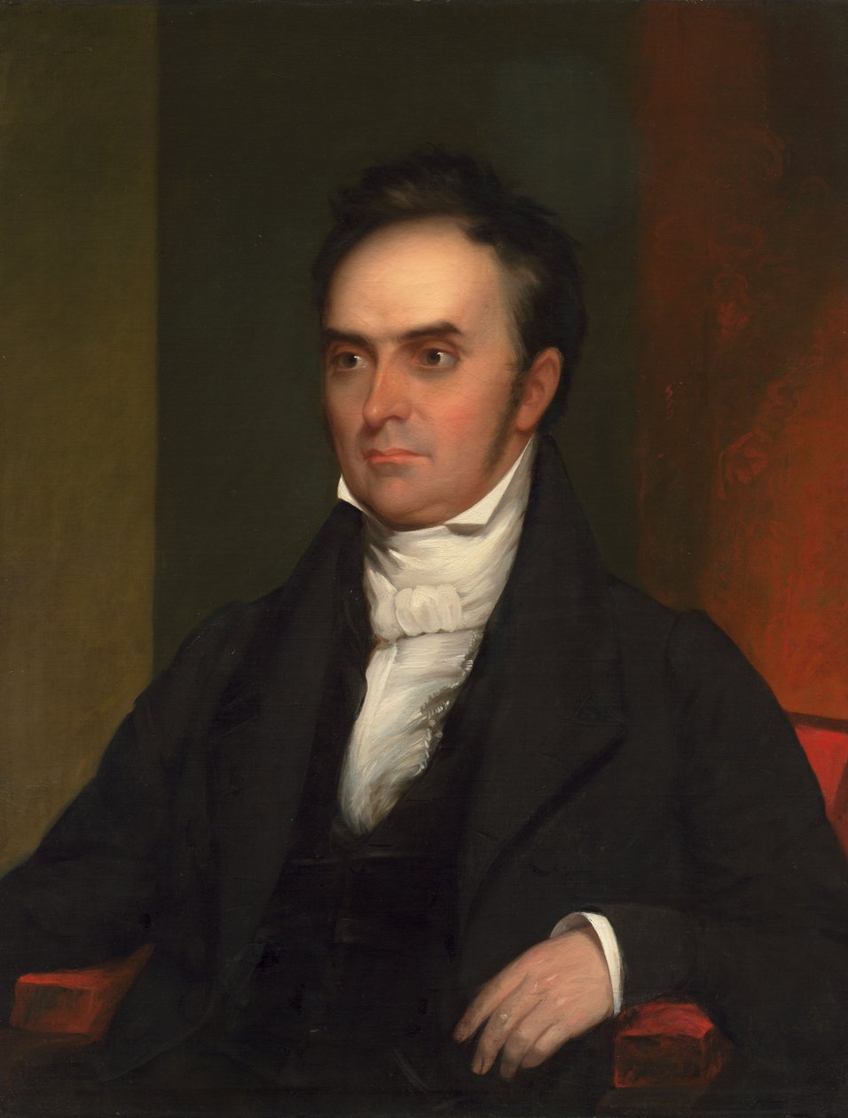 Daniel Webster, c. 1828. by Chester Harding