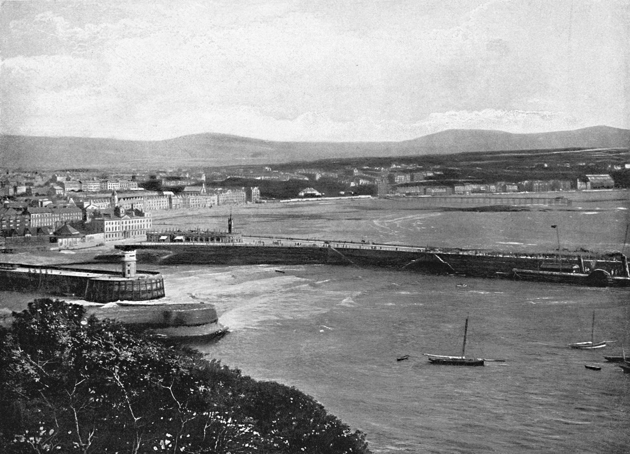 Douglas, Man Adası, c1896 by Chester Vaughan