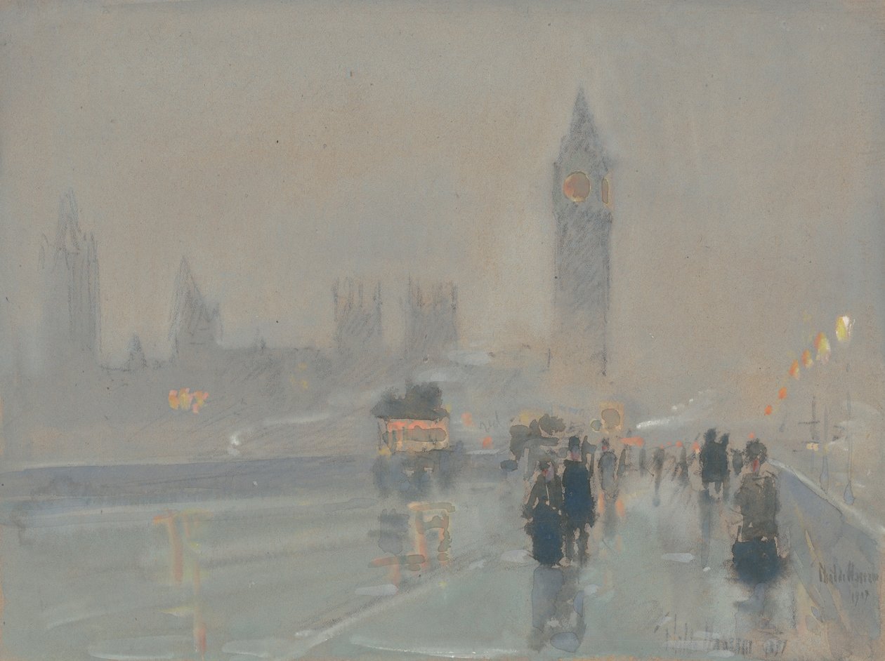 Big Ben by Childe Frederick Hassam