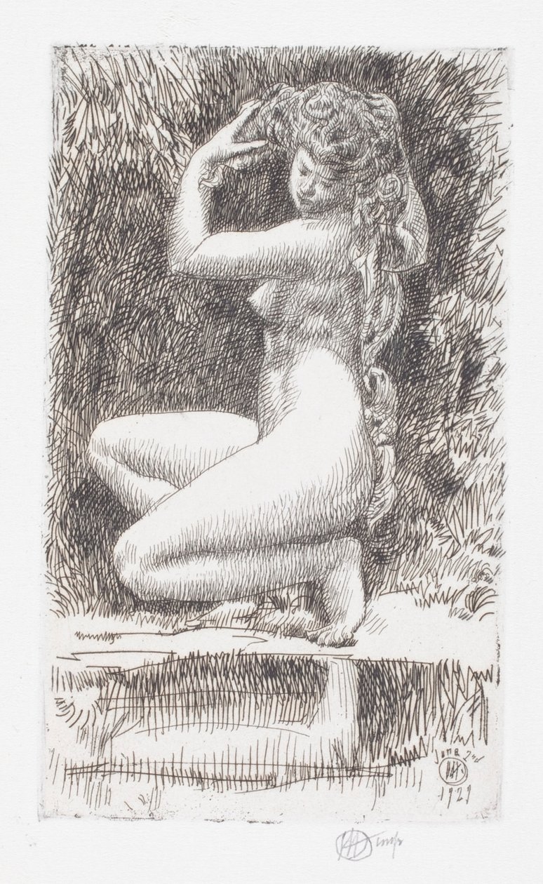 Egeria by Childe Frederick Hassam