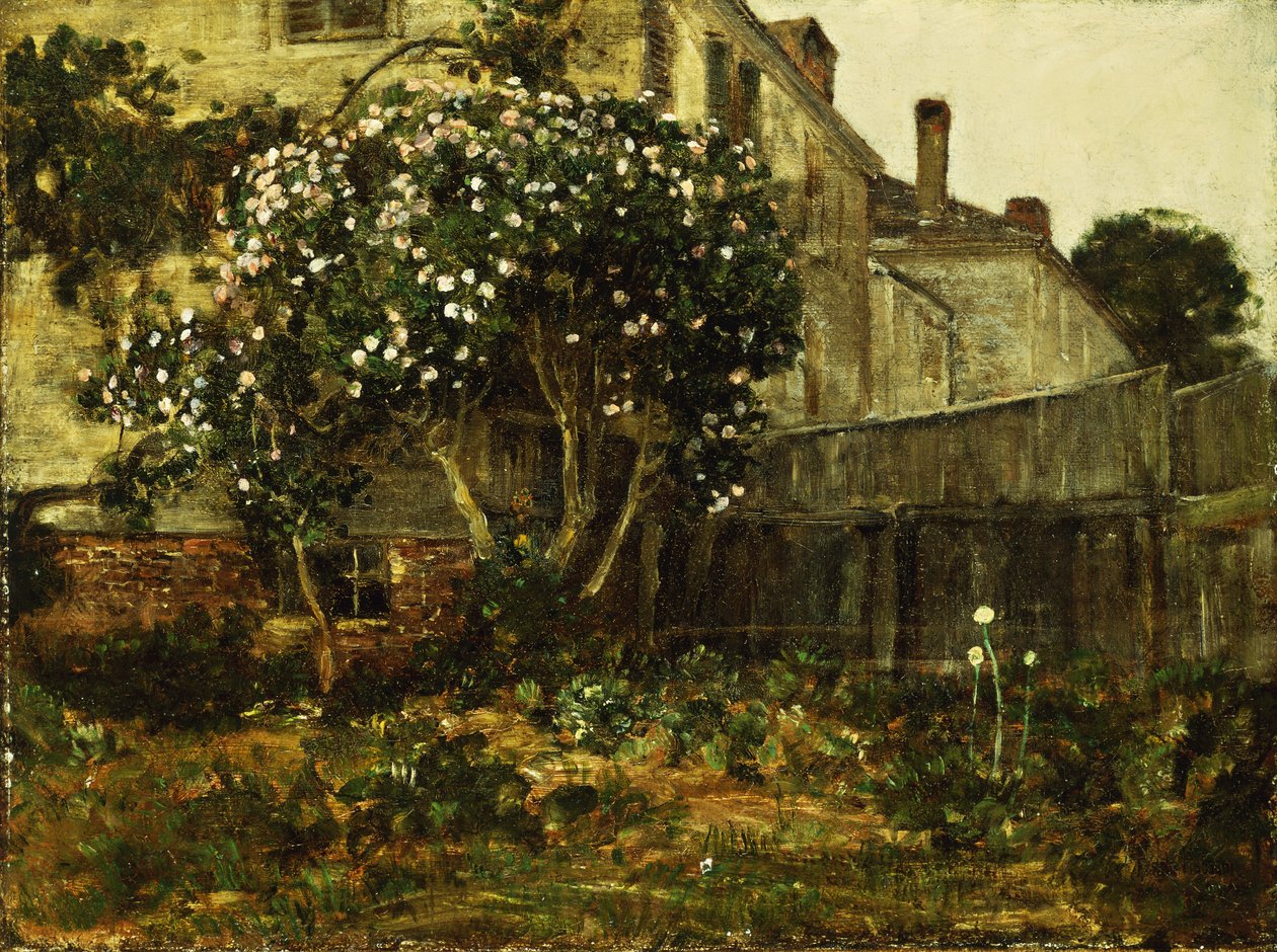 Leylak zamanı, 1884 dolayları (tuval üzerine yağlı boya) by Childe Frederick Hassam