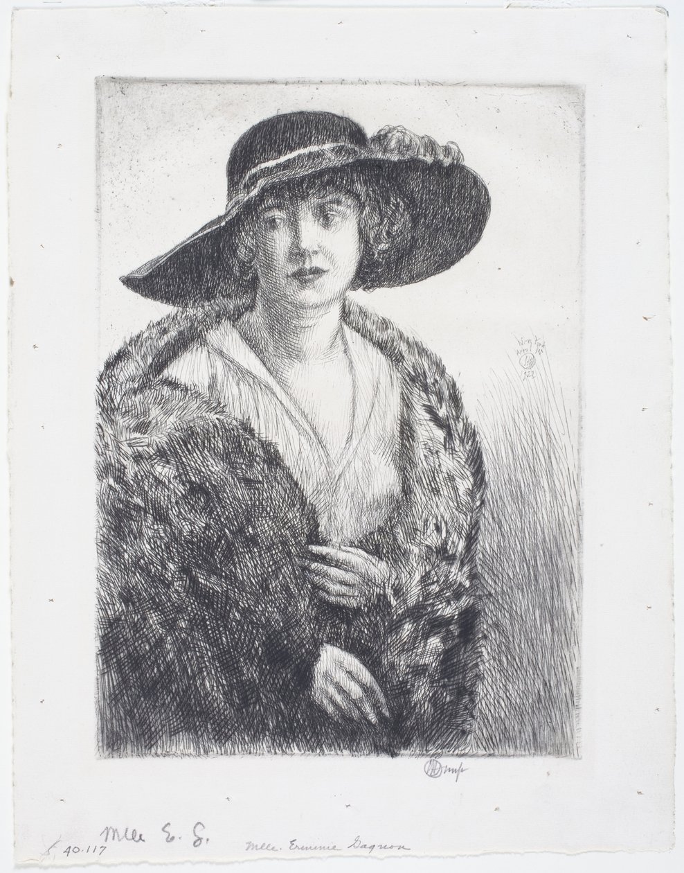 Bayan Erminie Gagnon by Childe Frederick Hassam