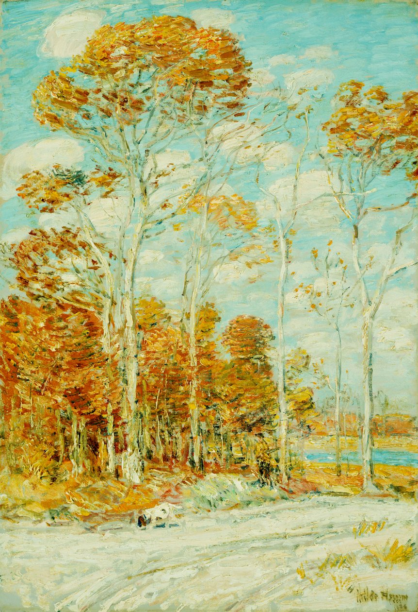 Şahin Yuvası by Childe Frederick Hassam