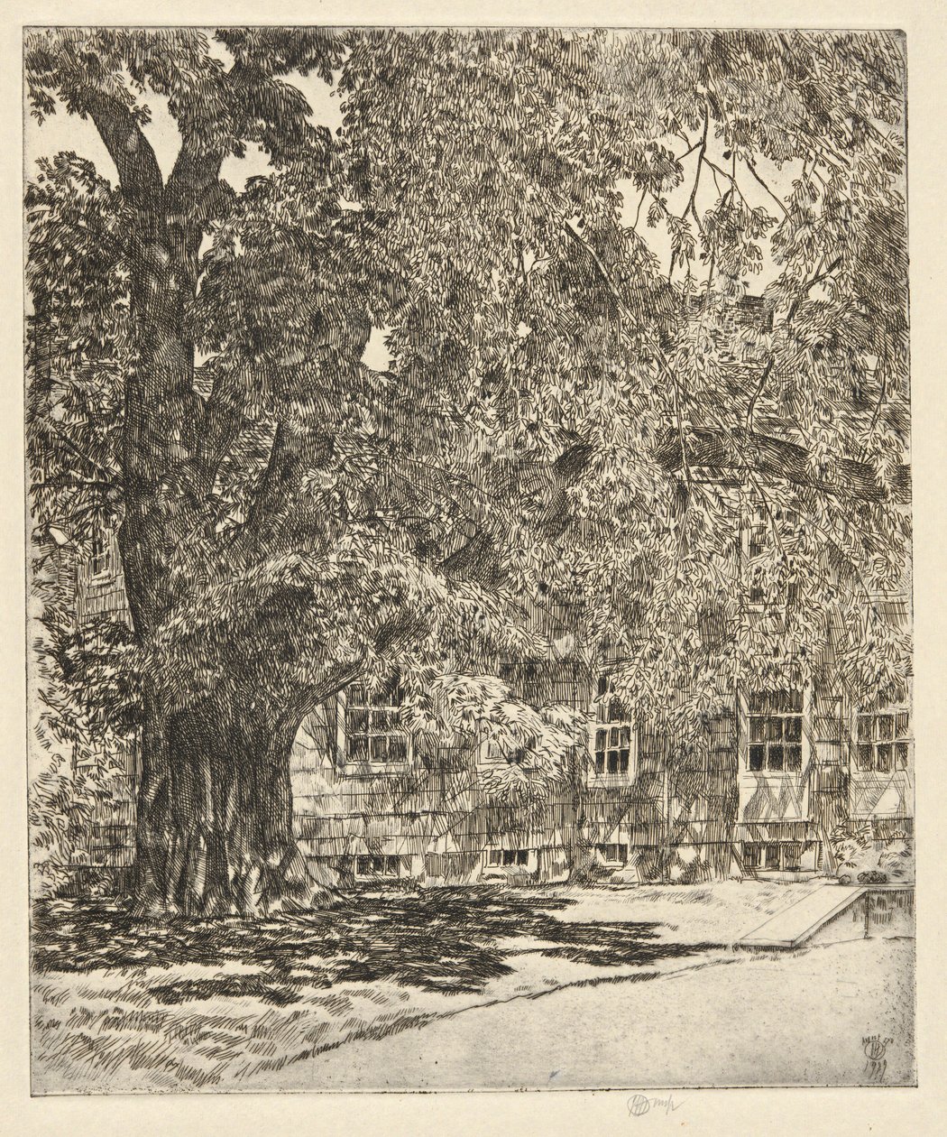 Dev Karaağaç, 1929 by Childe Hassam