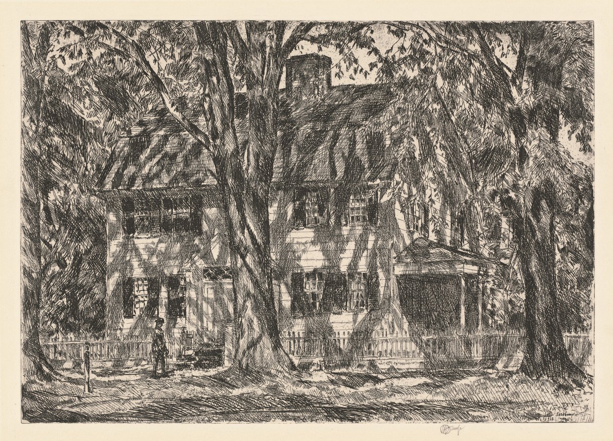Aslan Gardiner Evi, Easthampton by Childe Hassam