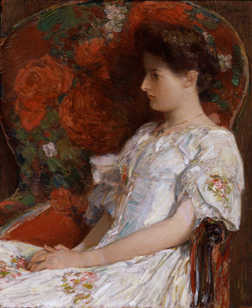 Viktorya Dönemi Sandalyesi, 1906 by Childe Hassam