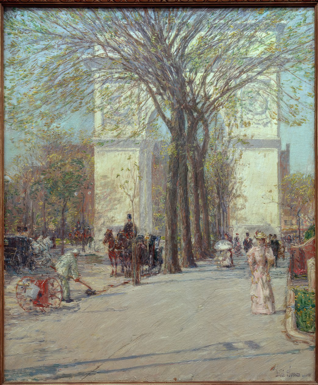 Washington Kemeri, bahar by Childe Hassam