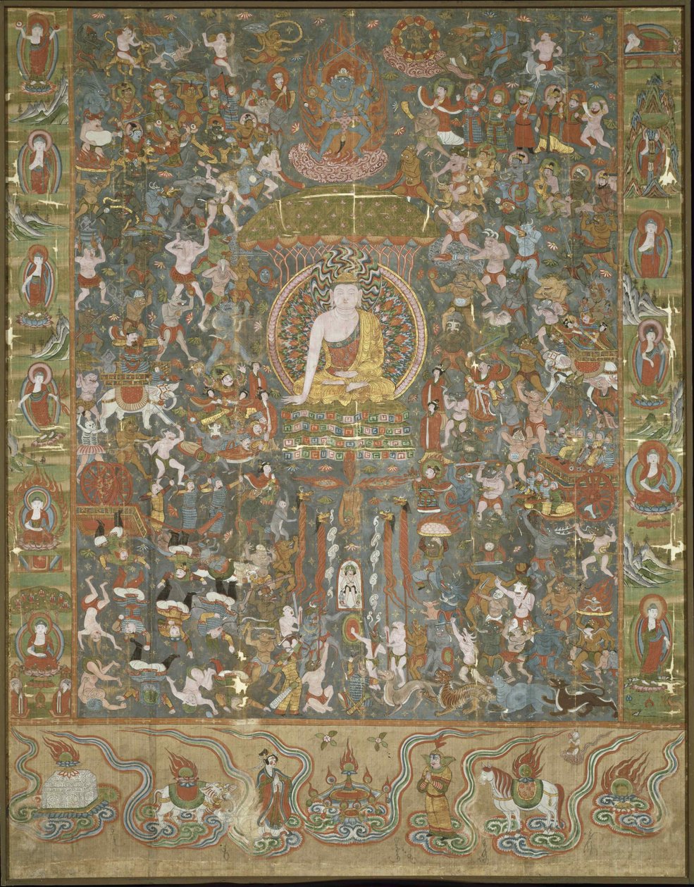 Shakyamuni Buddha, 10. yüzyılın başlarında. by Chinese Master.