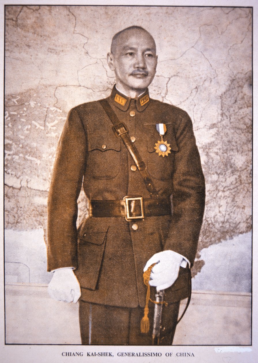 Generalisimo Chiang Kai-shek (fotoğraf) by Chinese Photographer