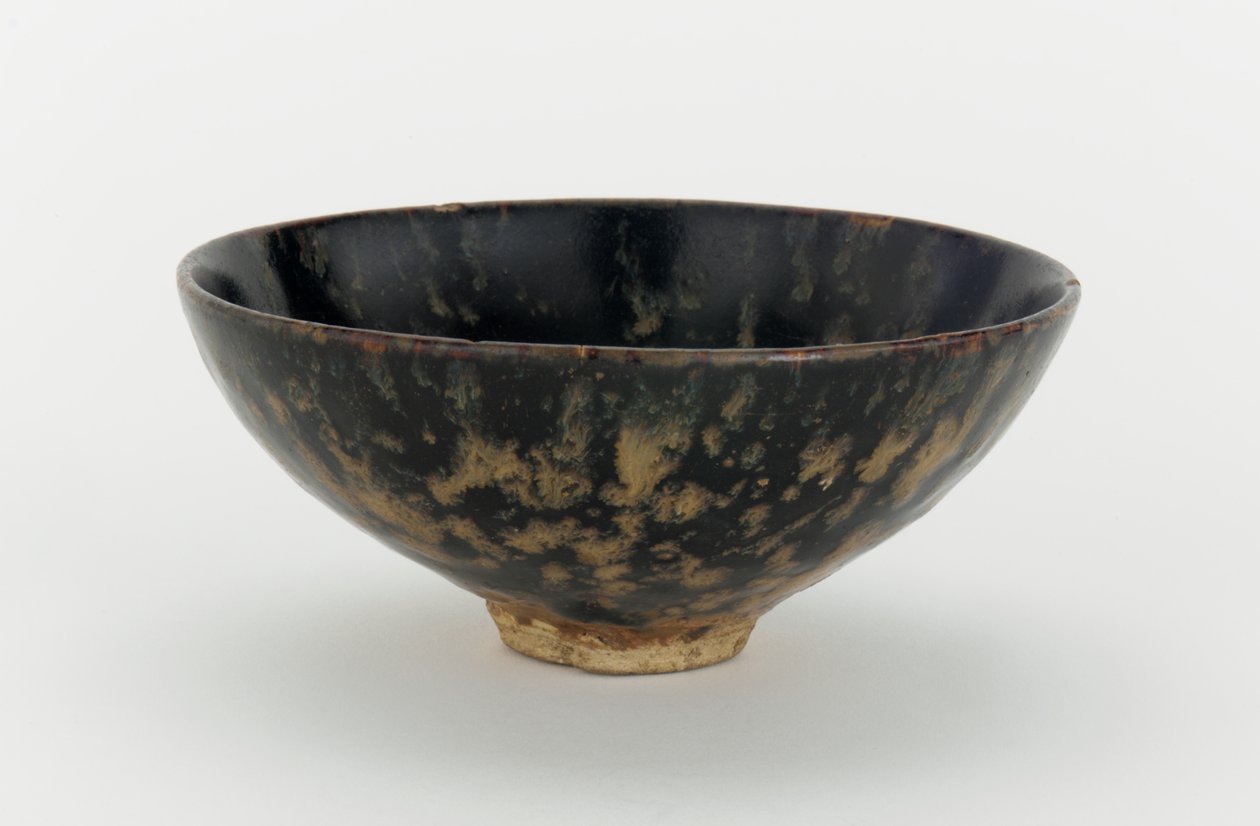 Jizhou eşya çay kasesi, 1279-1368 by Chinese School