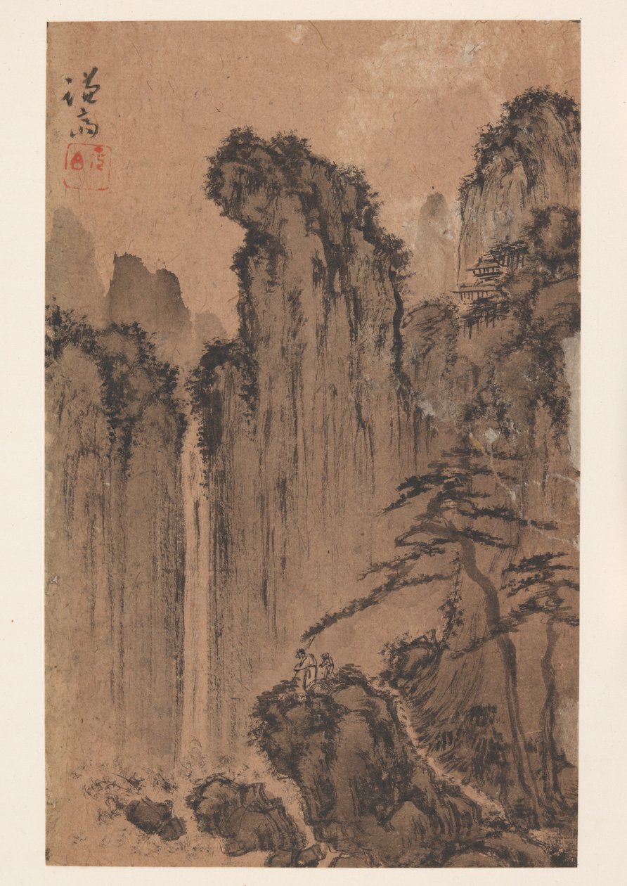 Manzara (albüm yaprağı) by Chong Son