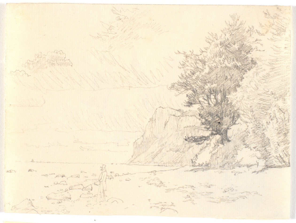 Bir sürü Møns Klint by Christen Købke