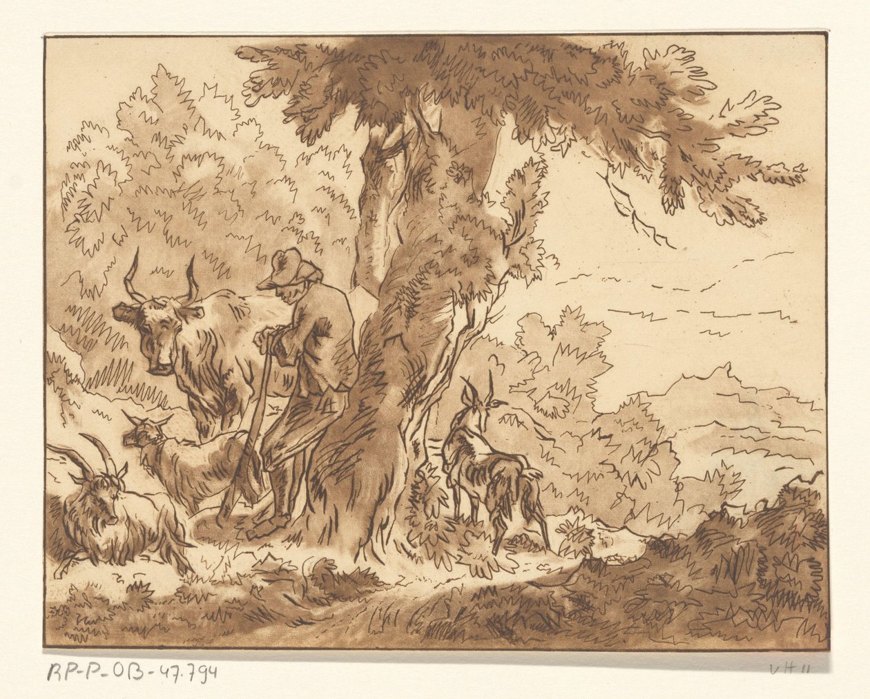 ağaçta çoban by Christiaan Josi