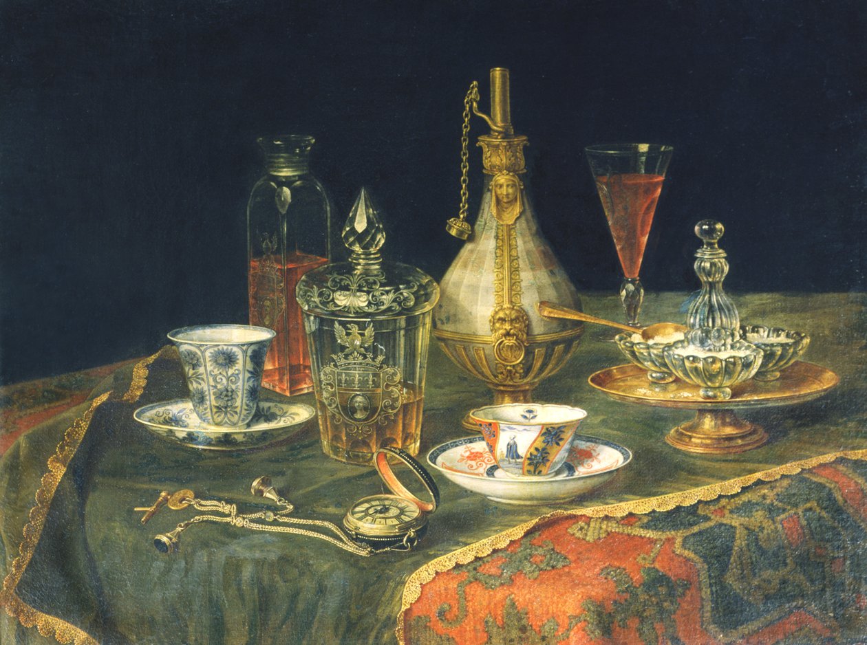 Bohem gözlükler, bardaklar ve bir saat by Christian Berentz