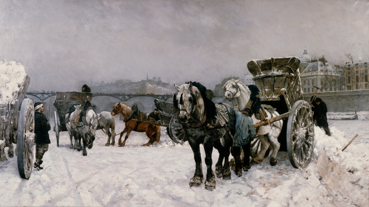 Seine Nehrinde Kar Sürmek by Christian Eriksen Skredsvig
