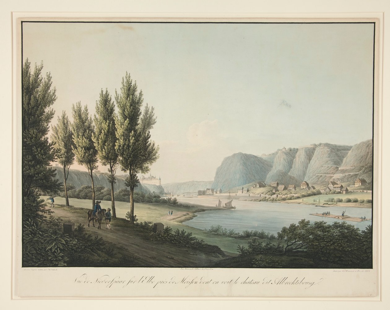 l üzerinde Niedersparr görünümü by Christian Gottlob Hammer