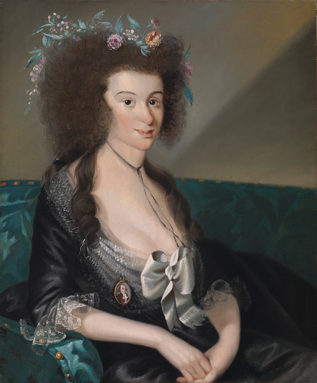 Matilda Davis Williams, yaklaşık 1791-1792. by Christian Gullager