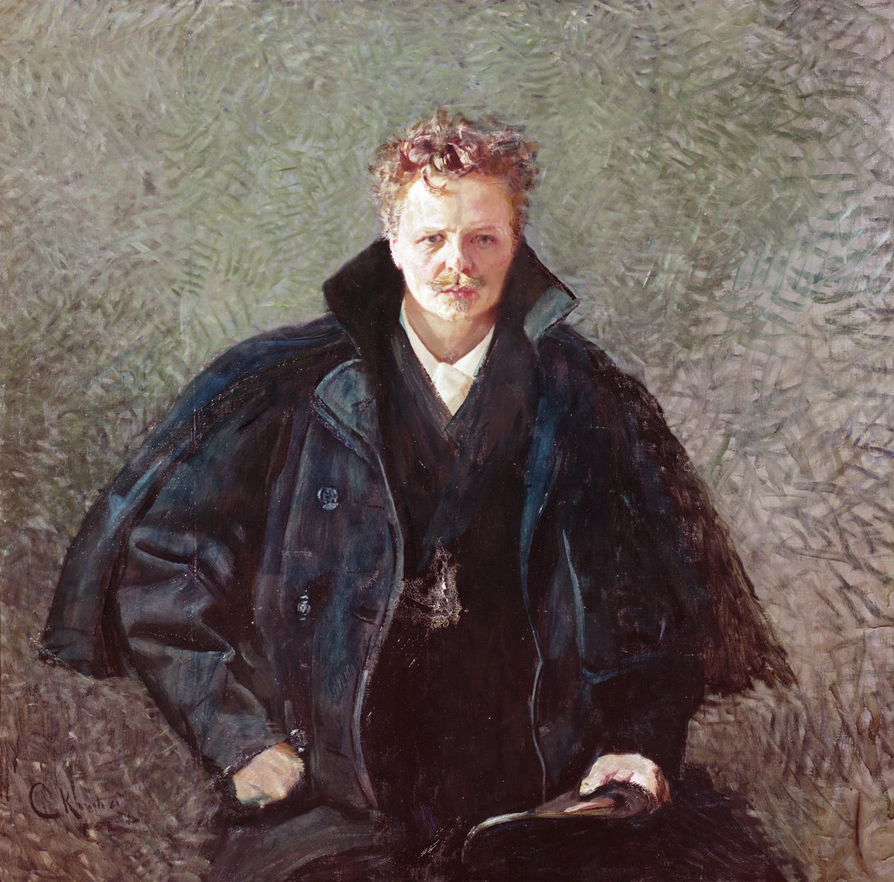 Ağustos Strindberg by Christian Krohg