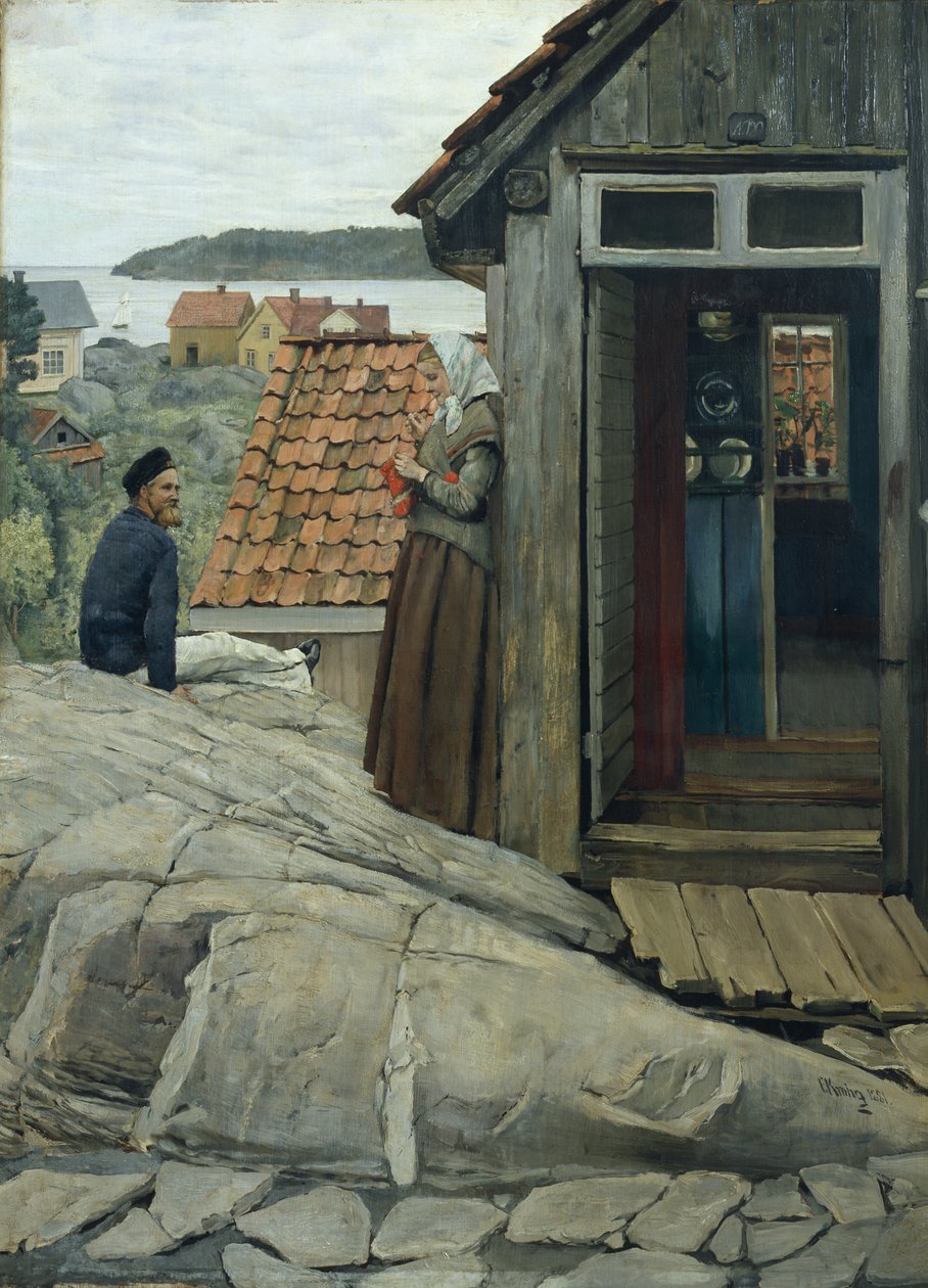 Sahilden by Christian Krohg