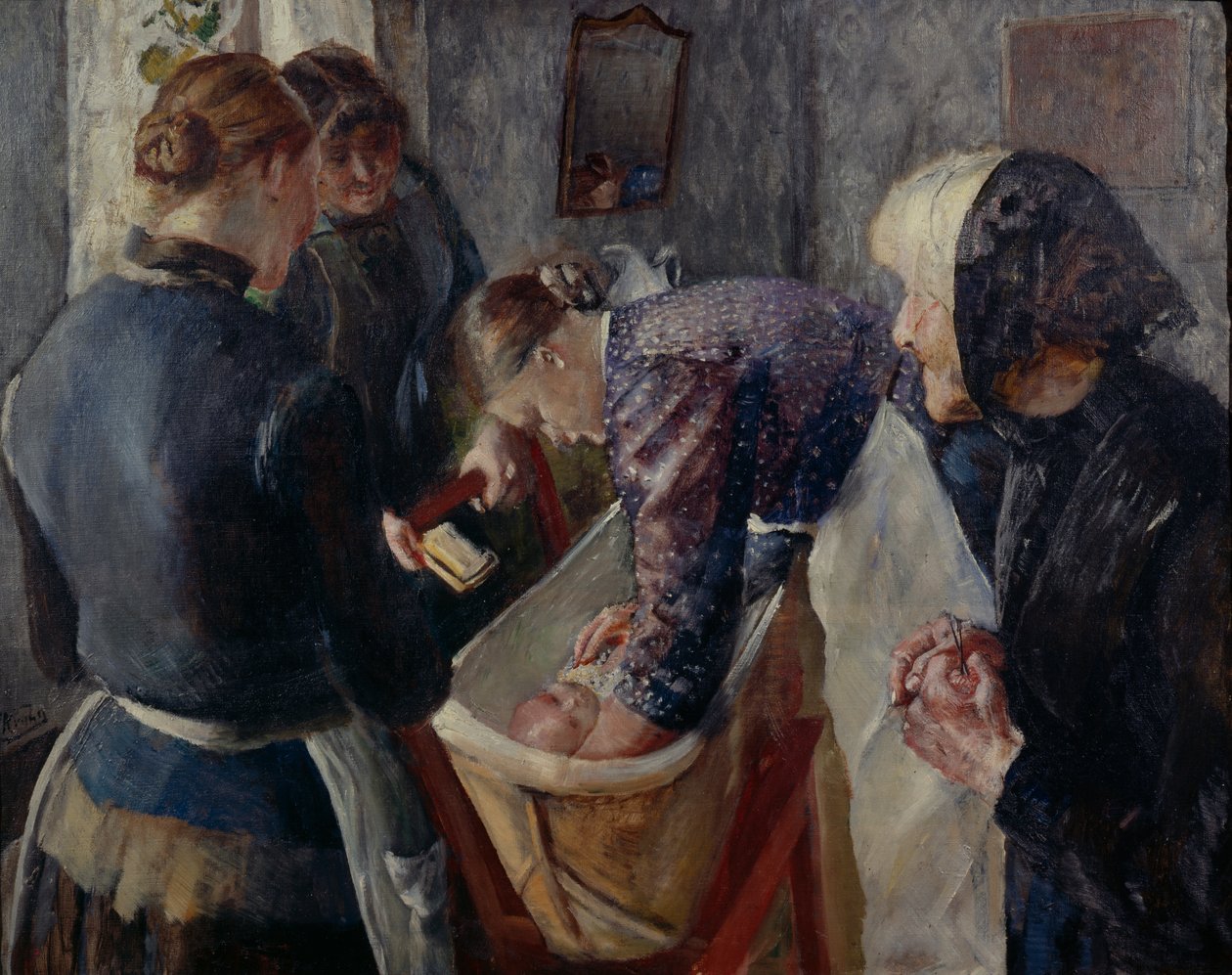 Küvette by Christian Krohg