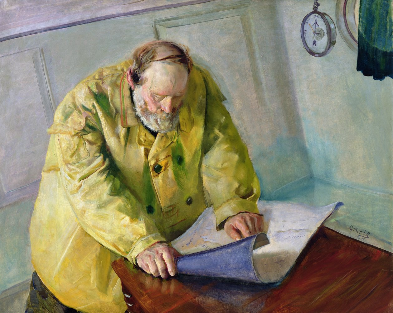 Çamurlu su by Christian Krohg