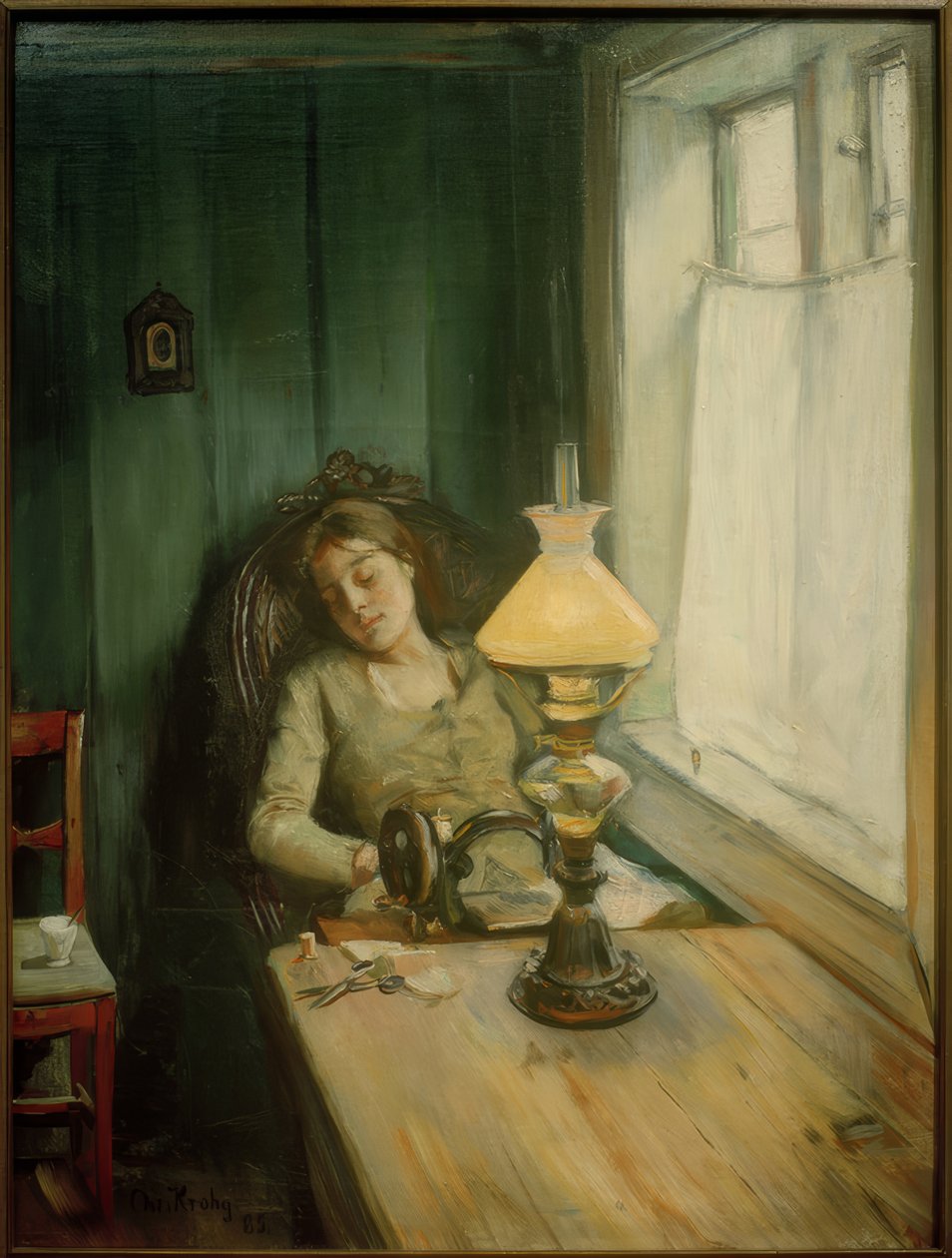 Yorgun by Christian Krohg