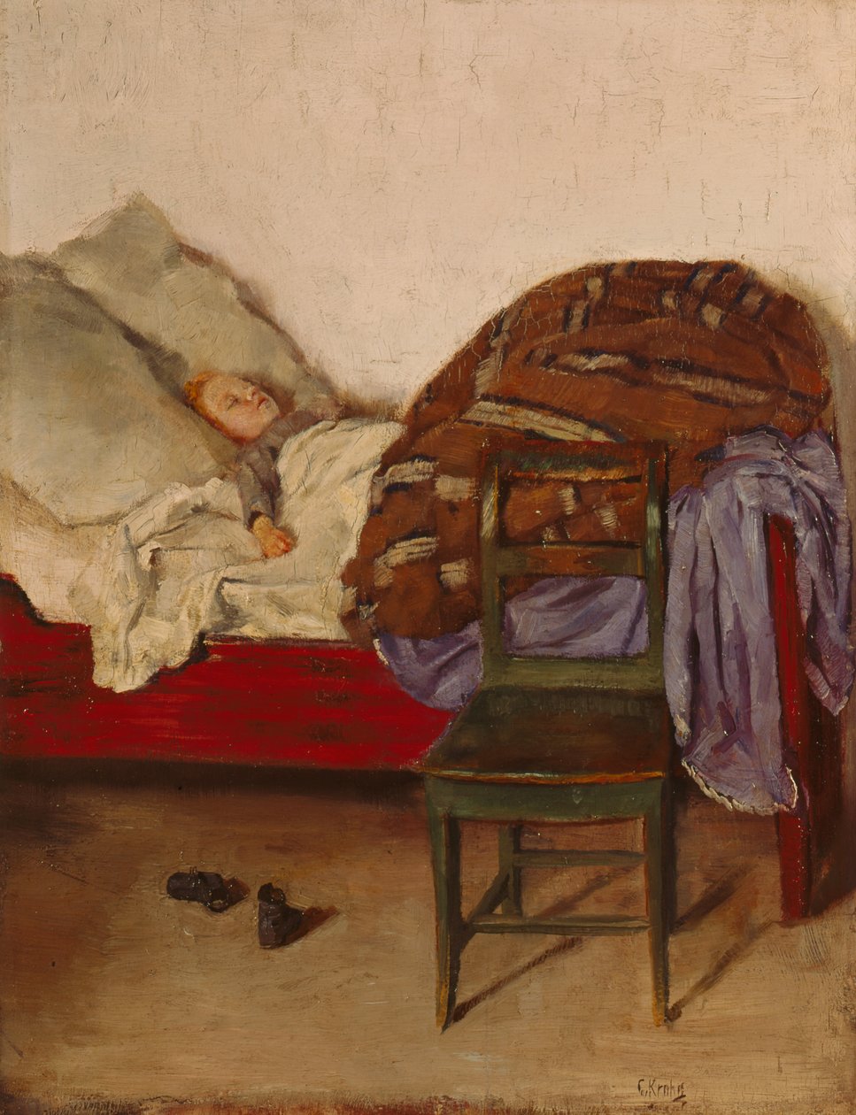 Başlık yok by Christian Krohg