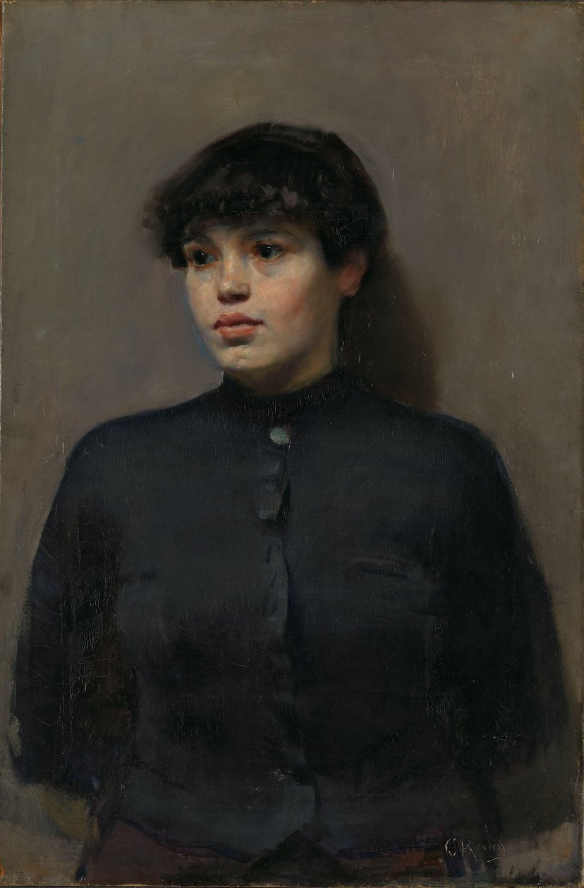 Jossa'nın Portresi by Christian Krohg