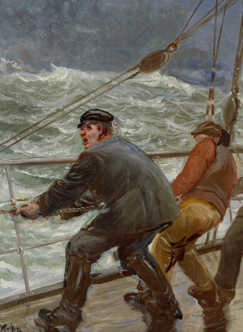 rüzgar üstü by Christian Krohg