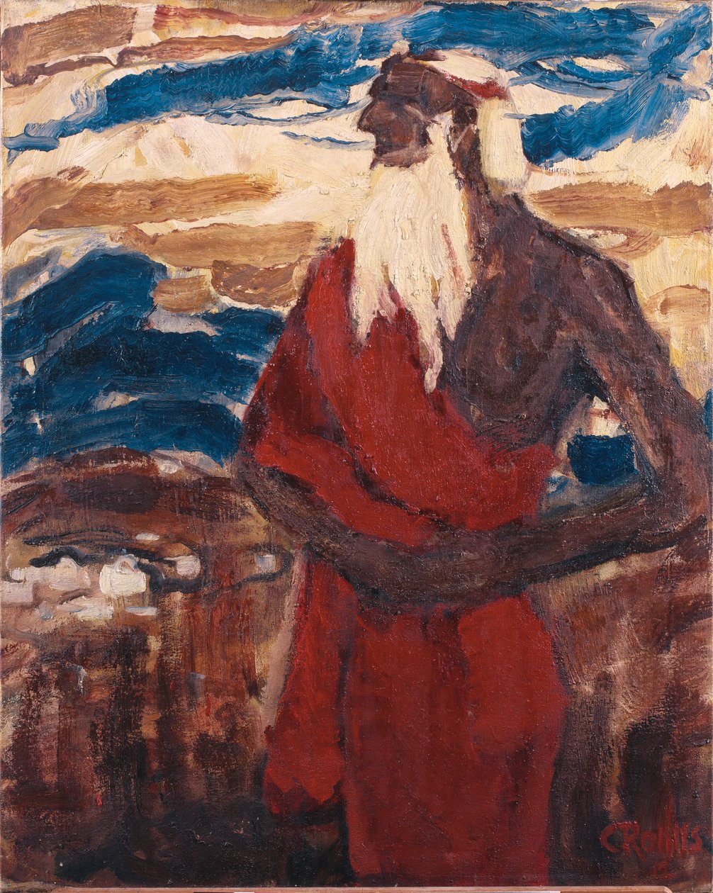 Vaat Edilmiş Toprakları Araştıran Musa by Christian Rohlfs