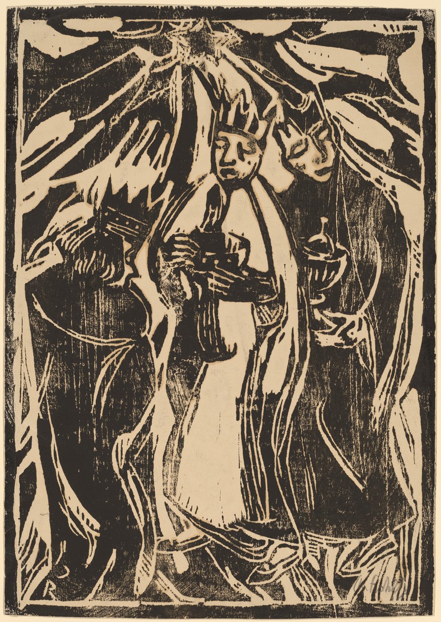 Sihir. 1910. by Christian Rohlfs