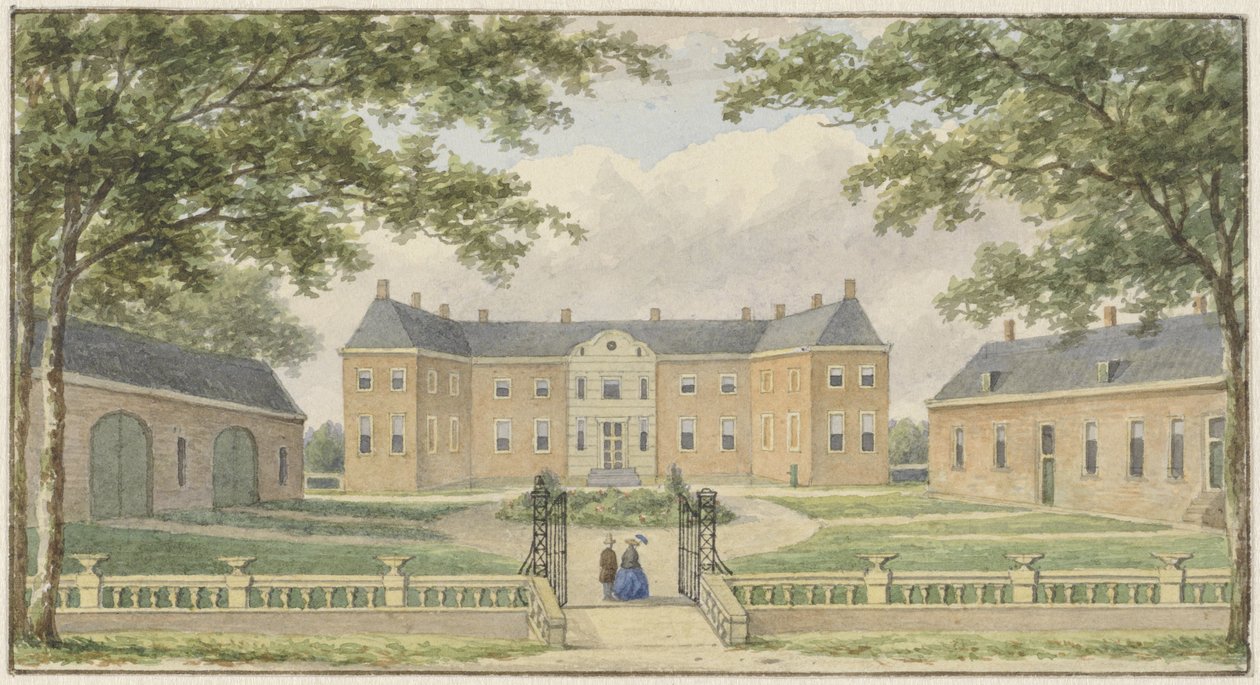 Lochem yakınlarındaki Ampsen Evi by Christianus Hendricus Hein