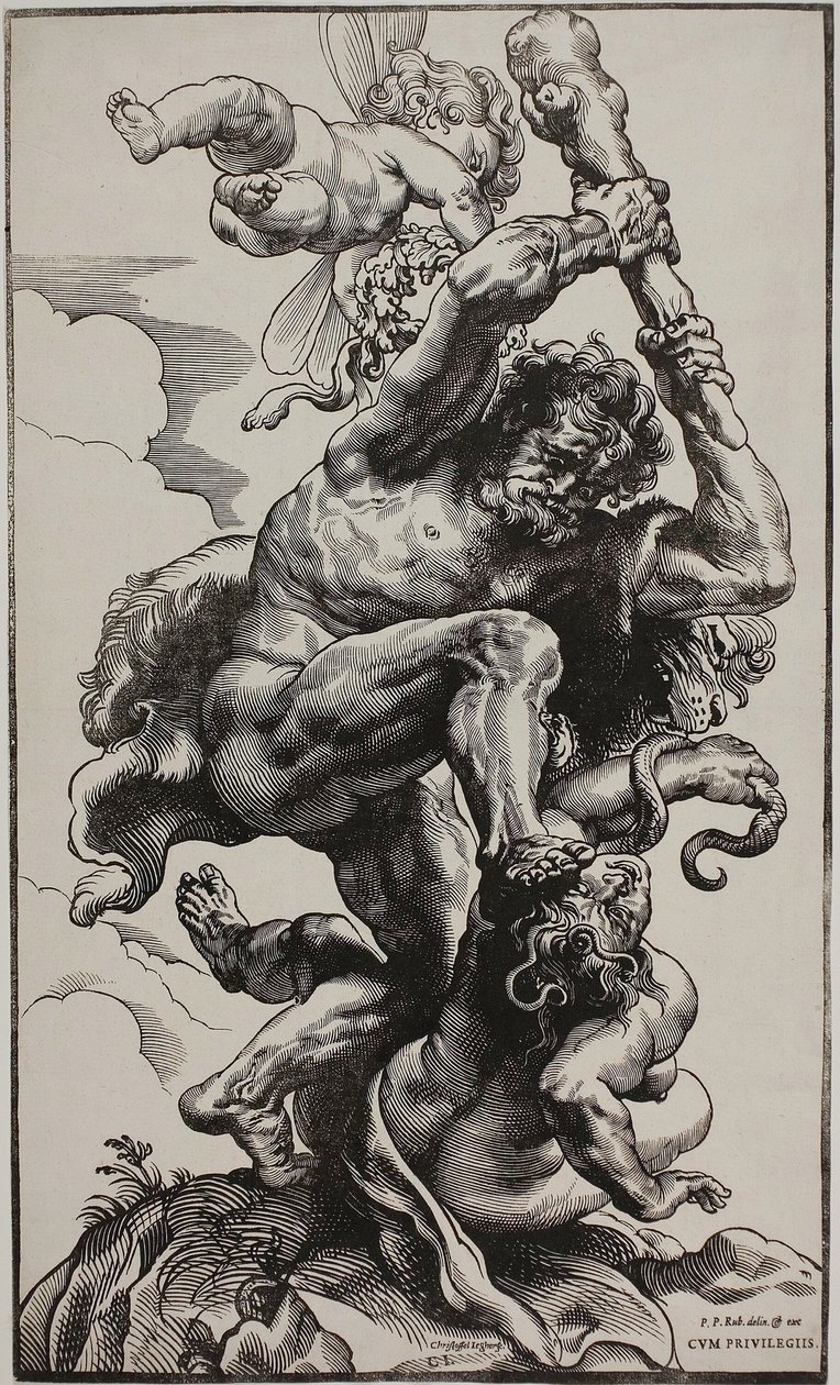 Kıskançlığı Öldüren Herkül by Christoffel Jegher