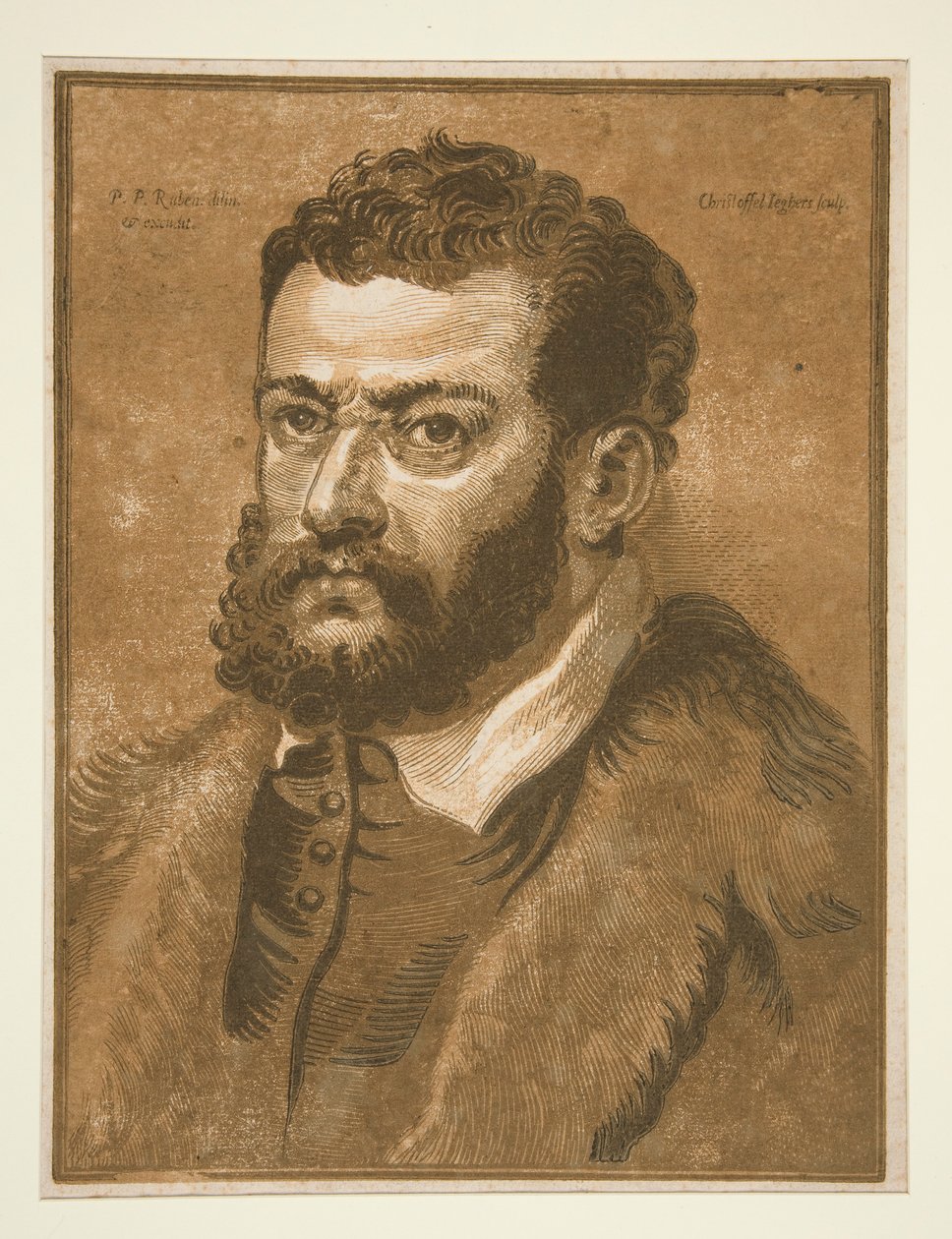 Sakallı Bir Adamın Portresi by Christoffel Jegher