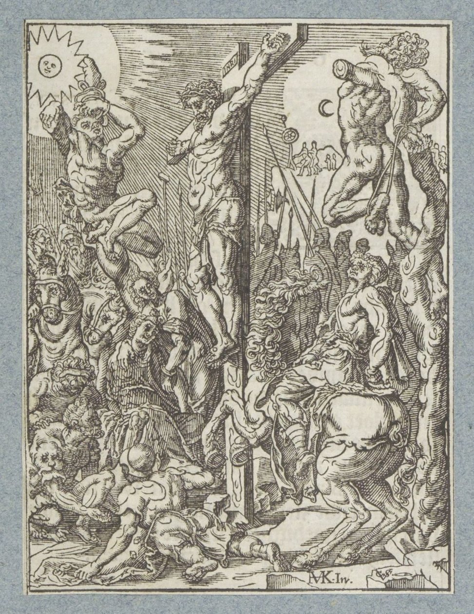 İsa çarmıhta by Christoffel van Sichem (II)