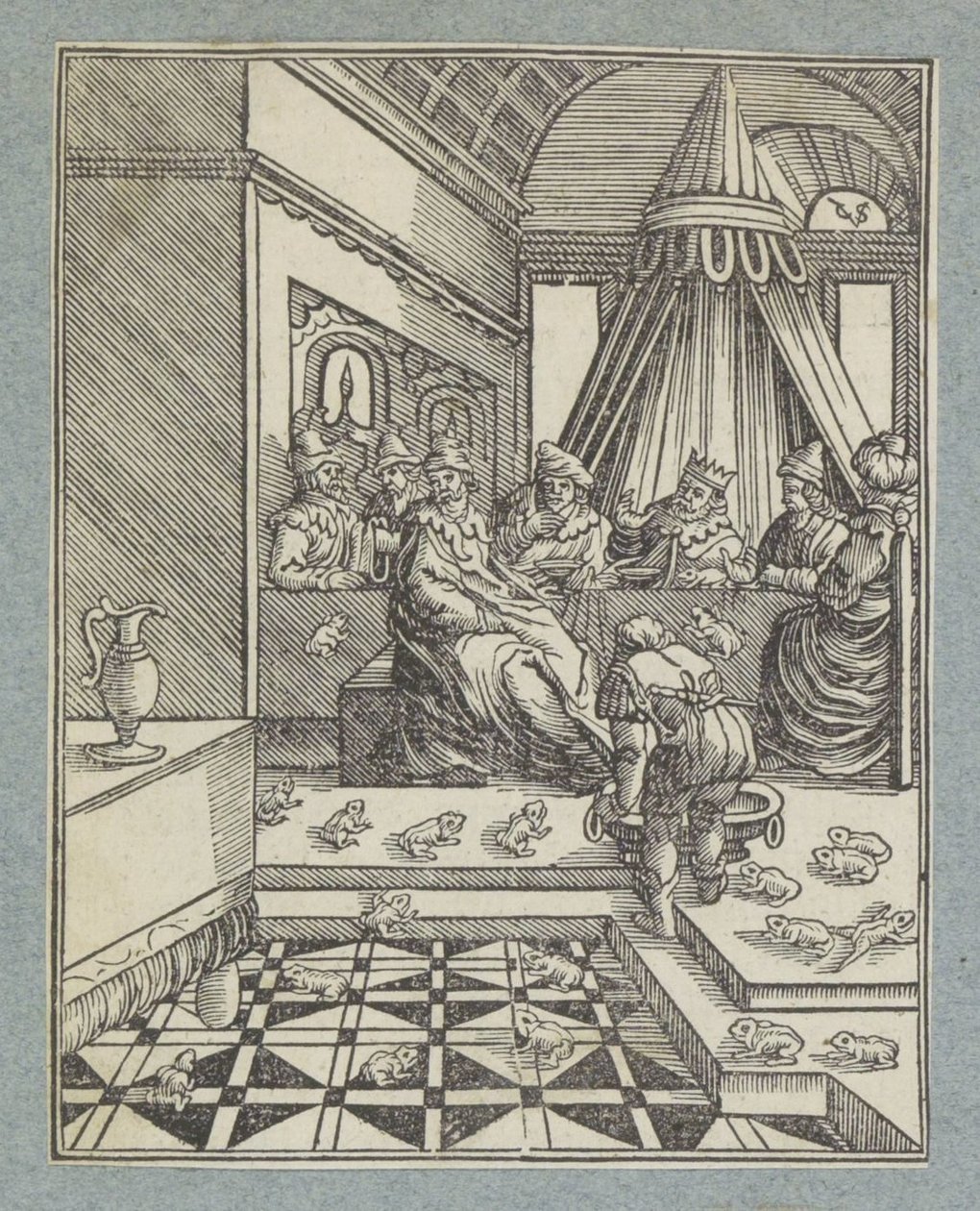 Kurbağaların vebası by Christoffel van Sichem (II)