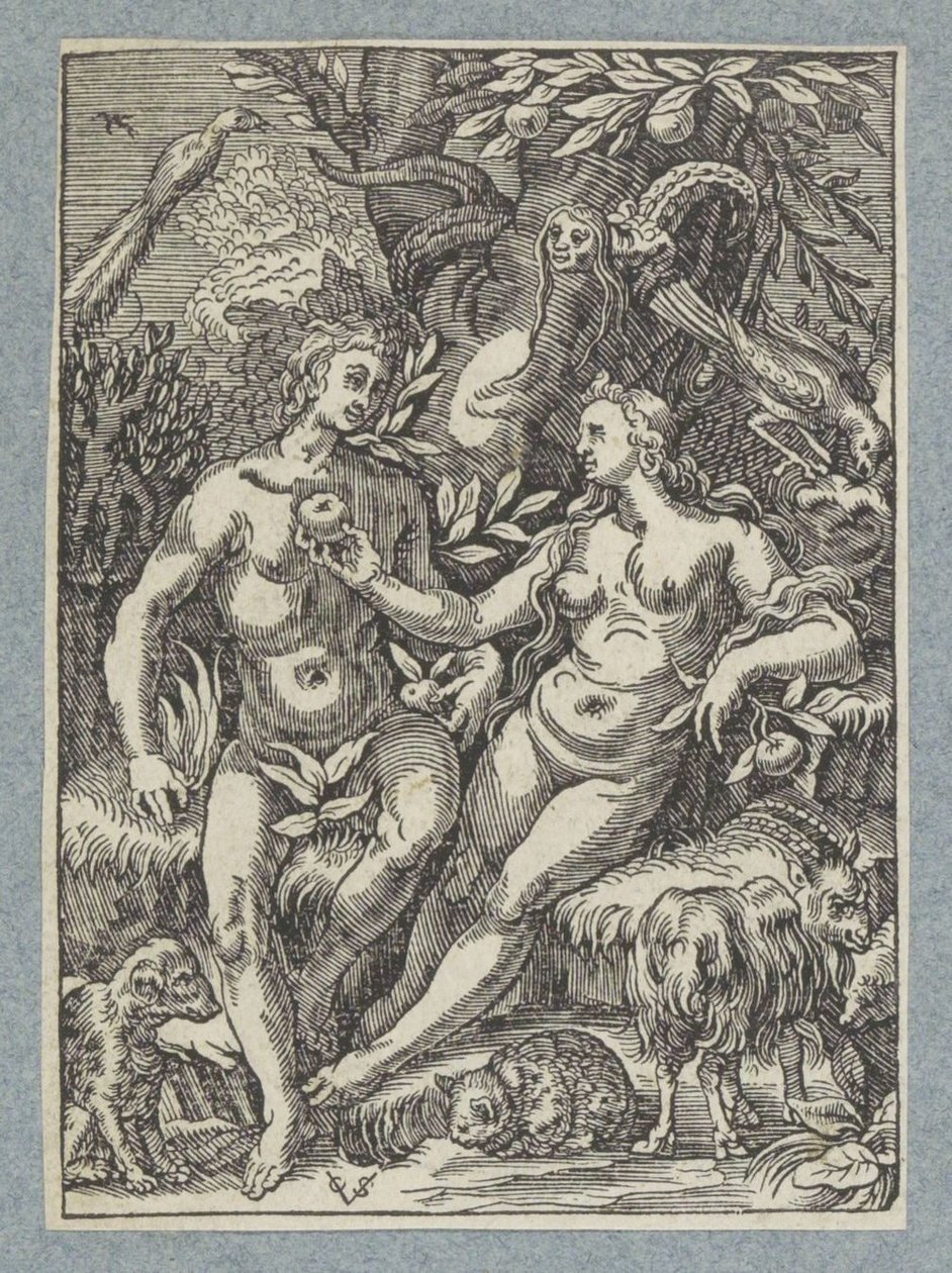 Dişi yılanla düşmek by Christoffel van Sichem (II)