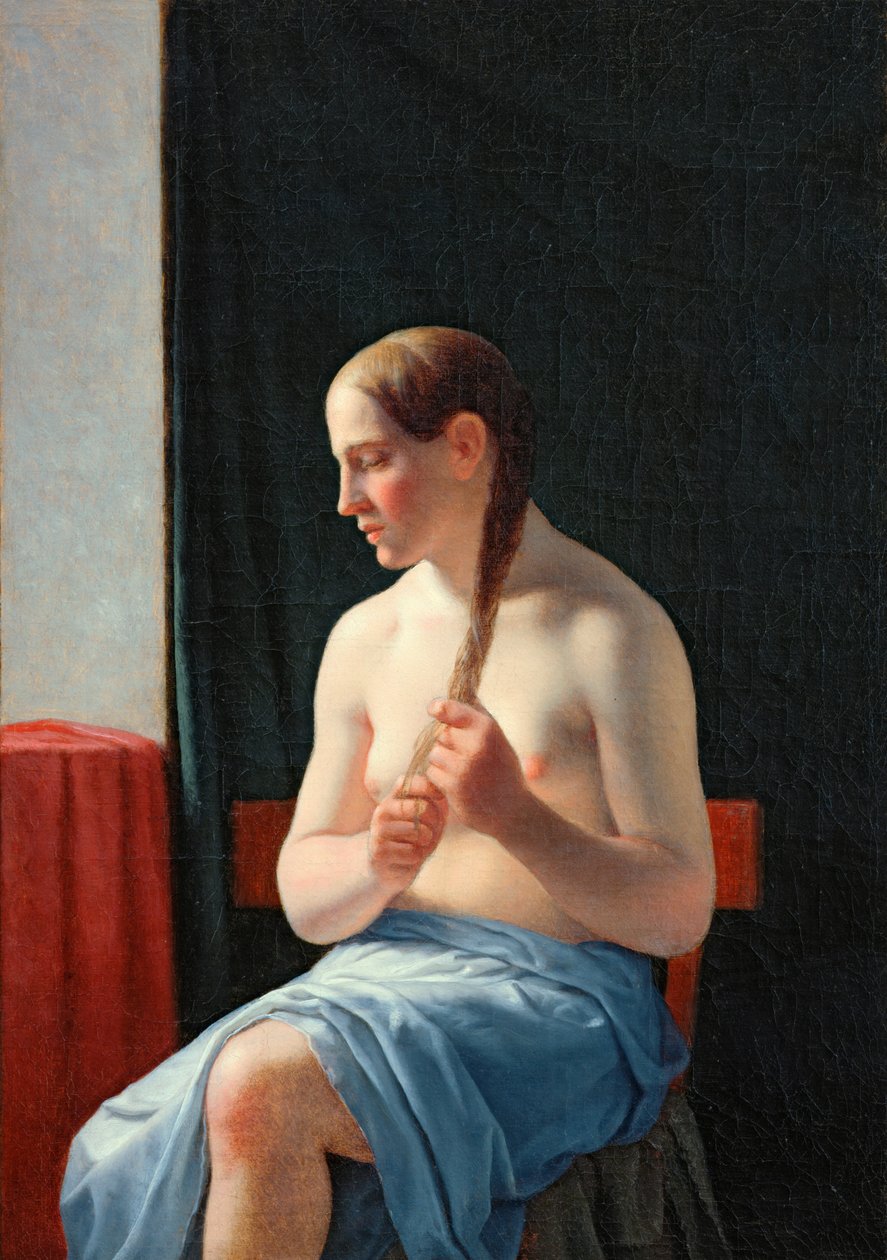 Model, 1839 by Christoffer Wilhelm Eckersberg