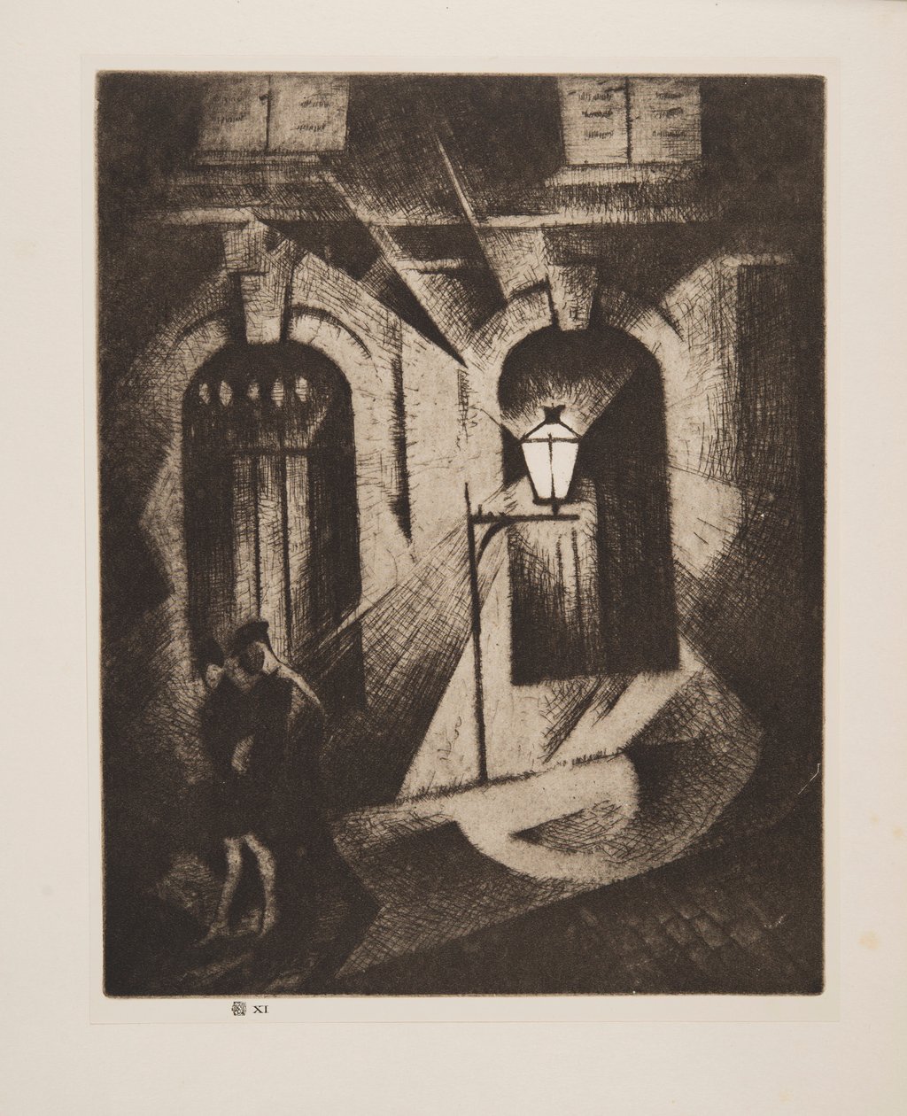 Uğursuz Paris Gecesi, pub. 1929. by Christopher Richard Wynne Nevinson