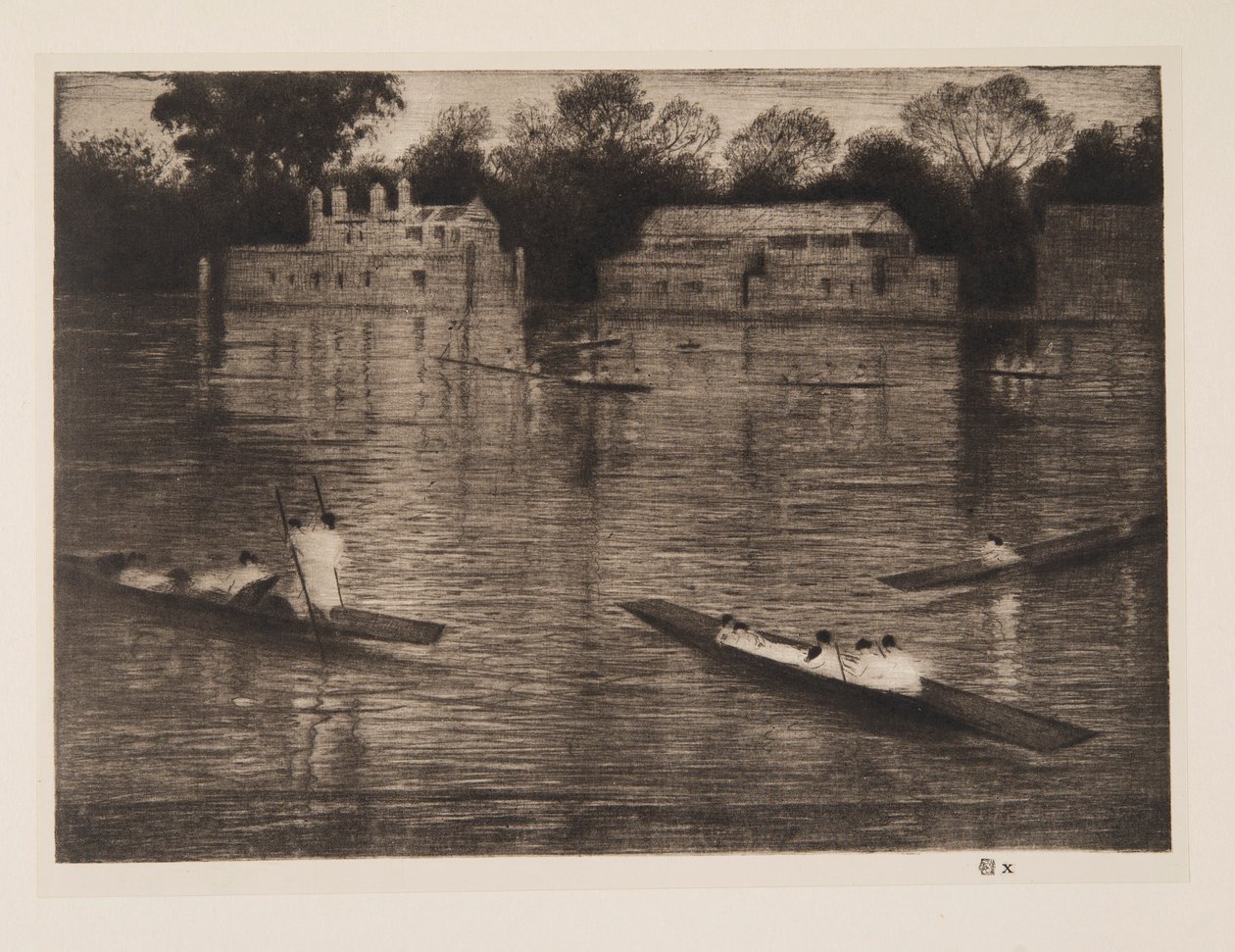 Pazar Akşamı, bar. 1926. by Christopher Richard Wynne Nevinson