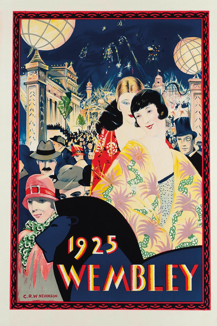 1925, Wembley, 1924 by Christopher Richard Wynne Nevinson
