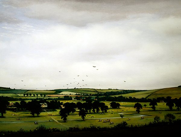 İngiliz Manzarası by Christopher Richard Wynne Nevinson
