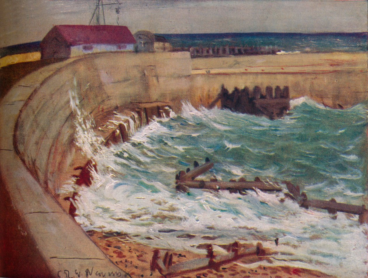 Yüksek Gelgit, Batı Körfezi, c1930 by Christopher Richard Wynne Nevinson
