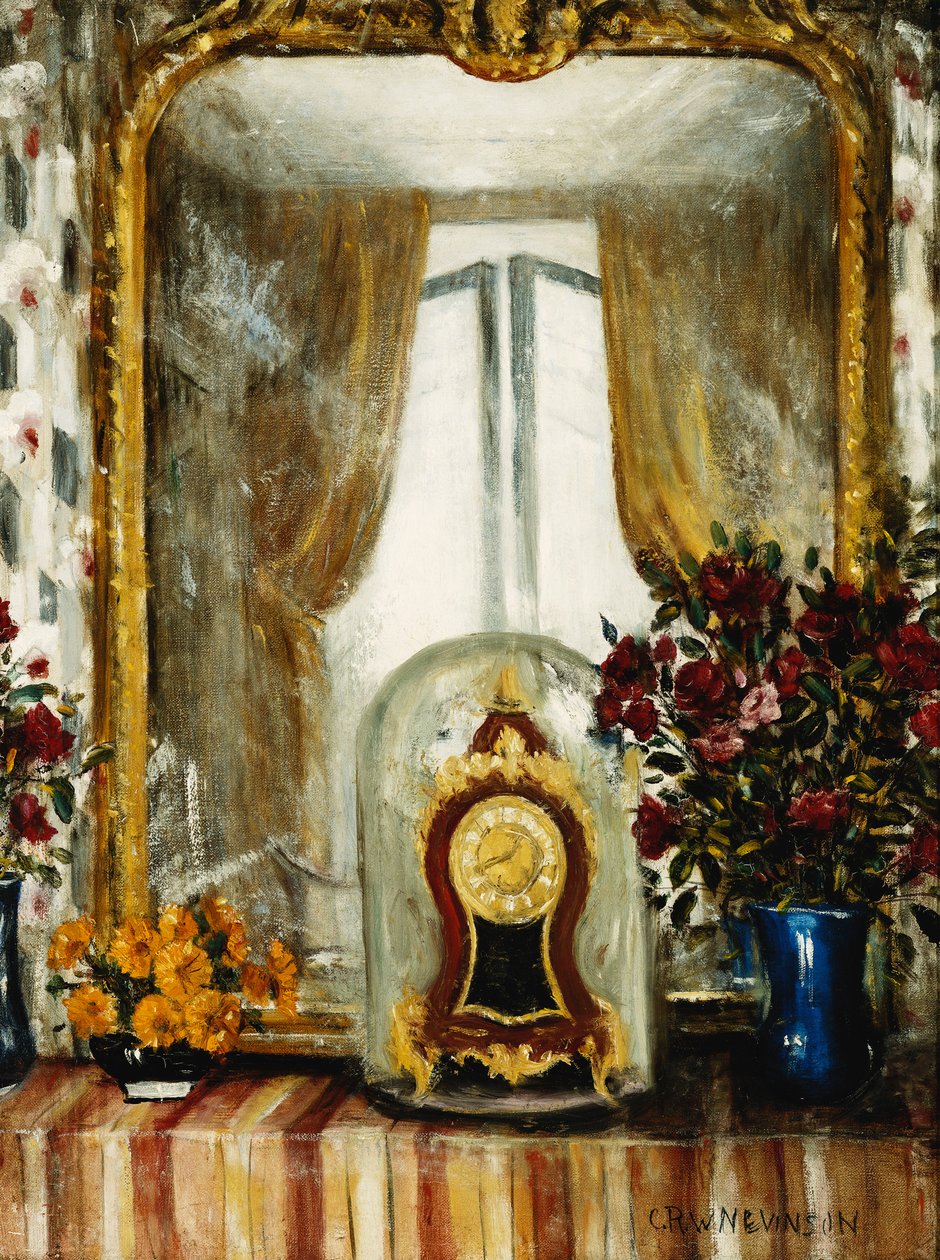 Mantelpiece, Fransa, by Christopher Richard Wynne Nevinson