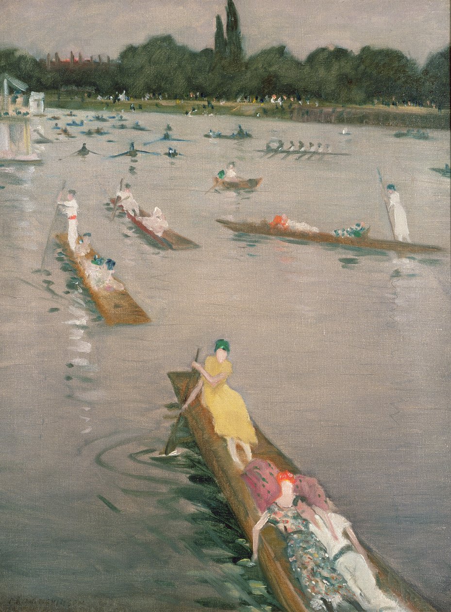 ಹೆನ್ಲಿಟರ್ಕ್‌ನಲ್ಲಿ ರೆಗಟ್ಟಾ by Christopher Richard Wynne Nevinson
