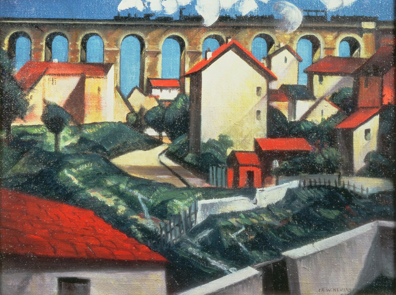 Viyadük by Christopher Richard Wynne Nevinson