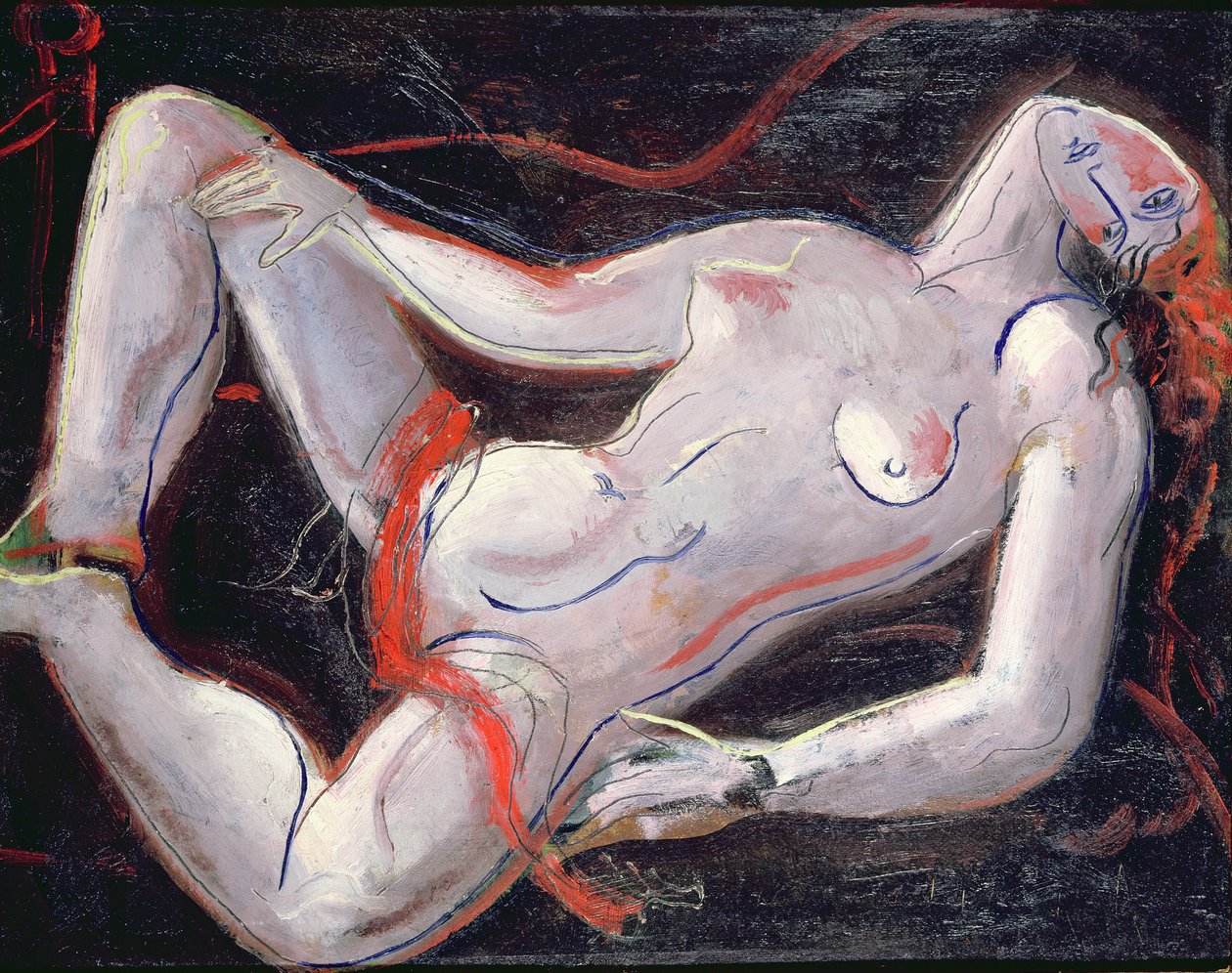 Yatan Çıplak (panel) by Christopher Wood