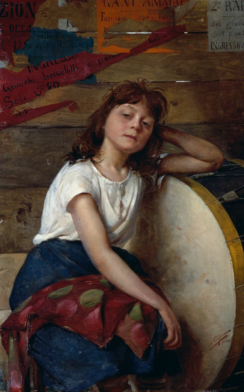 İp cambazı, Cipriano Cei (1864-1922) by Cipriano Cei