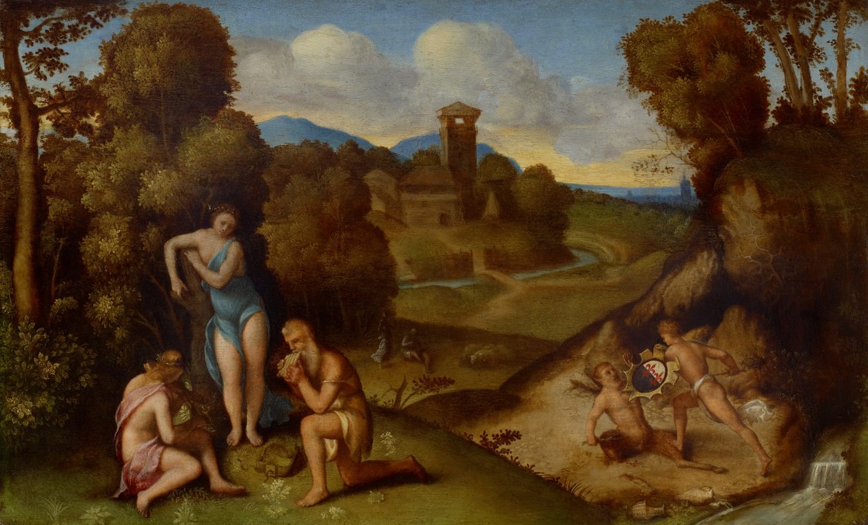  by circle of Giorgione